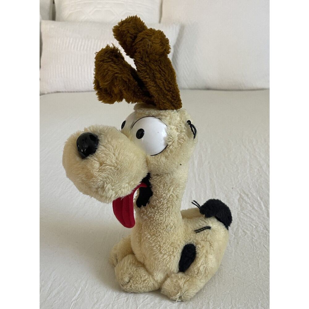 Vintage 1983 Dakin Garfield Odie Plush Toy Stuffed Animal Dog